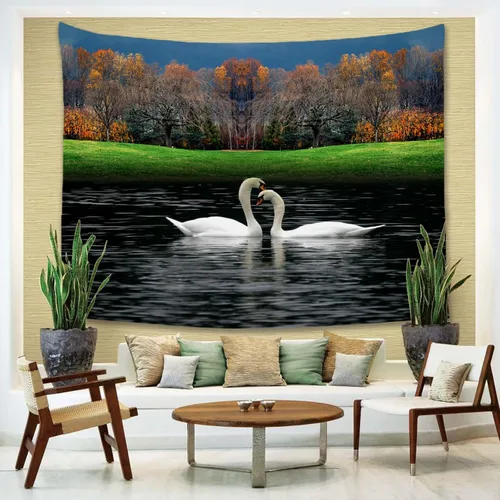 Miniatura 5 de HTYJFIG Tapiz personalizado para subir imágenes, tapiz de fondo personalizado, regalos personalizados para decoración del hogar y dormitorio