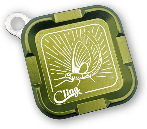 Miniatura 18 de Cling Fishing Products Mag Grab® Mini – Soporte magnético compacto para moscas y organizador para pescadores (Brown Town, Naranja)