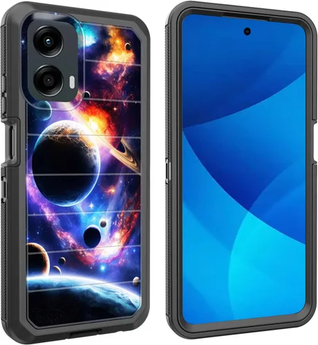 Miniatura 25 de Funda para Moto G Play 4G 2024, cuerpo completo, protección contra caídas, resistente, 3 capas, militar, resistente, duradera, para Motorola Moto G