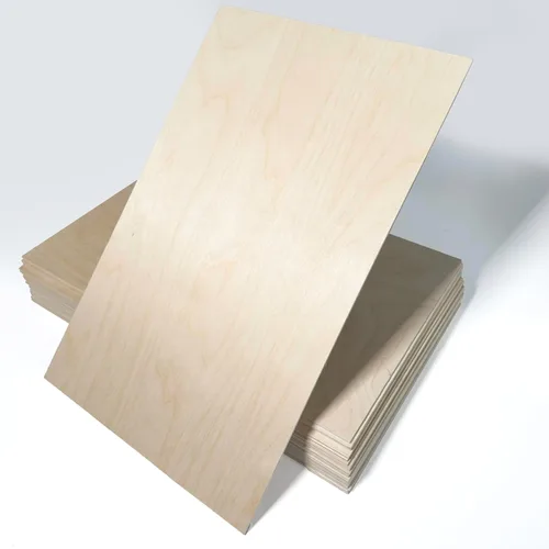Miniatura 14 de Paquete de 10 Madera contrachapada de abedul báltico prémium de 0.236 in y 1/4 de pulgada, 12 x 19 pulgadas, lista para Glowforge, grado Paquete