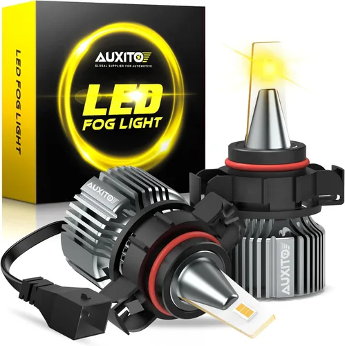 Miniatura 9 de AUXITO Bombillas LED antiniebla 880/899/893, 3000 K, amarillo dorado, 18000 lm, kit de luces antiniebla ámbar 1000% más brillantes, repuesto OEM 1:1