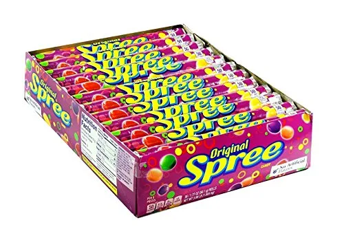 Spree Rollos originales, 36 unidades (caramelo de azúcar - tamaño regular)