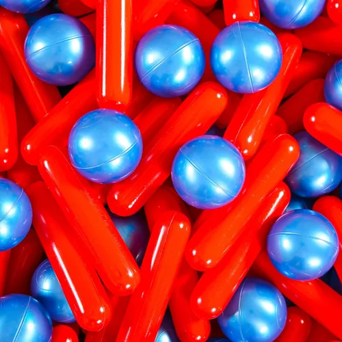 Miniatura 10 de Bolas para piscina de bolas STARBOLO para niños - Paquete de 150, 200, 500 bolas de piscina de bolas coloridas a prueba de aplastamiento de plástico