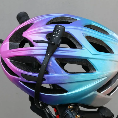 Miniatura 5 de WARLION Cerradura de Brida con Cable - Cerradura de Cable Ajustable de 3 Dígitos, para Portabicicletas, Casco de Motocicleta, Patineta, Esquís