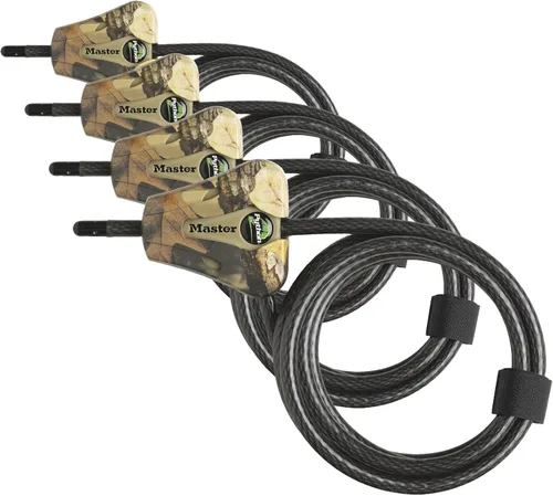 Miniatura 5 de Master Lock Python, cable de bloqueo ajustable, 6 pies, 8418KADCAMO-TMB Camuflaje