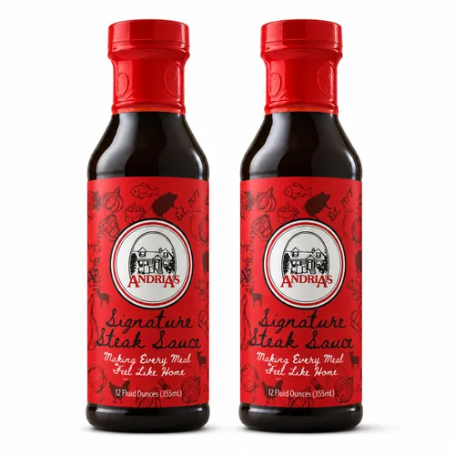 Andria's Signature Steak Sauce (paquete de 2)