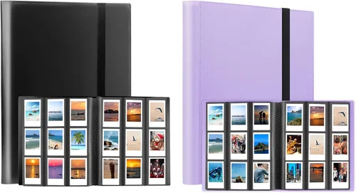 Paquete de 2 álbumes de fotos de 432 bolsillos para cámara instantánea Fujifilm Instax Mini, cámara Polaroid, para cámara instantánea Fujifilm