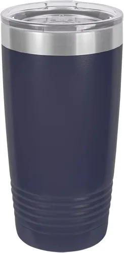 Miniatura 14 de Polar Camel Vaso aislado al vacío de acero inoxidable de 20 onzas (azul rey)