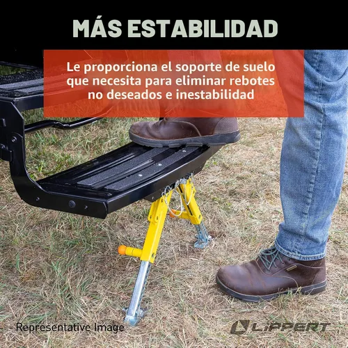 Miniatura 4 de Kit estabilizador de paso RV Lippert Solid Stance para quintas ruedas, remolques de viaje y autocaravanas