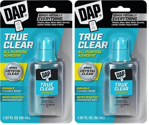 Miniatura 9 de DAP RapidFuse Ultra Clear - Adhesivo multiusos transparente, 1.67 oz (7079800180)