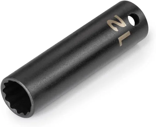 Miniatura 9 de TEKTON Zócalo de impacto de 12 puntos de accionamiento de 3/8 pulgadas x 0.315 in de profundidad SID13308