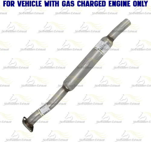 Miniatura 4 de Kit de sistema de escape de resonador, tubo intermedio y silenciador compatible con Subaru Crosstrek 2016-2017, XV Crosstrek 2013-2015 y Impreza