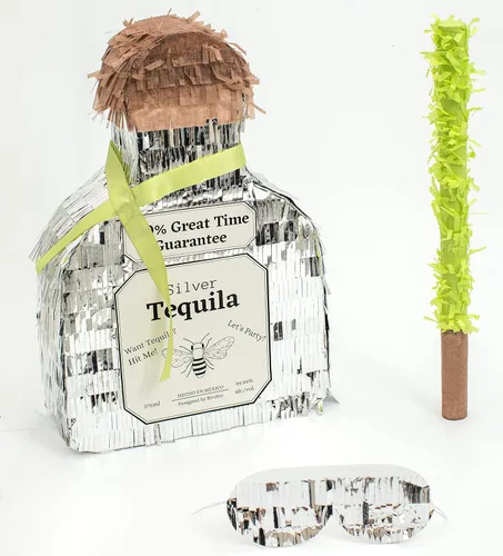 Miniatura 28 de Paquete de piñata de baloncesto de Birchio con venda y bate (13 x 13 x 4 Pulgadas), piñata de balón de fútbol para fiesta de cumpleaños de niños