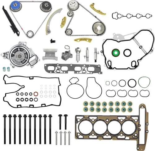 Miniatura 8 de Kit de cadena de distribución Ecotec 2.4 12680750 para 2010-2015 Chevy Equinox, GMC Terrain, Buick Verano, Pontiac, Saab, Saturn 2.0 2.2 2.4L.