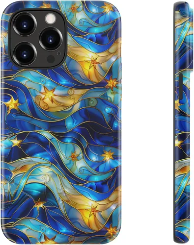 Miniatura 9 de LUHOURI Funda para iPhone 12 Mini, compatible con carga inalámbrica, doble capa, interior de silicona suave + carcasa exterior dura, bonito diseño