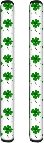 Miniatura 26 de DISNIMO Juego de 2 fundas para manijas de puerta de refrigerador con diseño floral de mariposa azul, protector de decoración de electrodomésticos