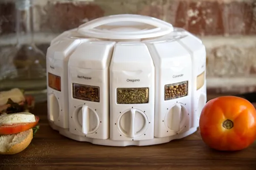 Miniatura 61 de KitchenArt 57010 Select-A-Spice Carrusel de medición automática serie profesional, satinado