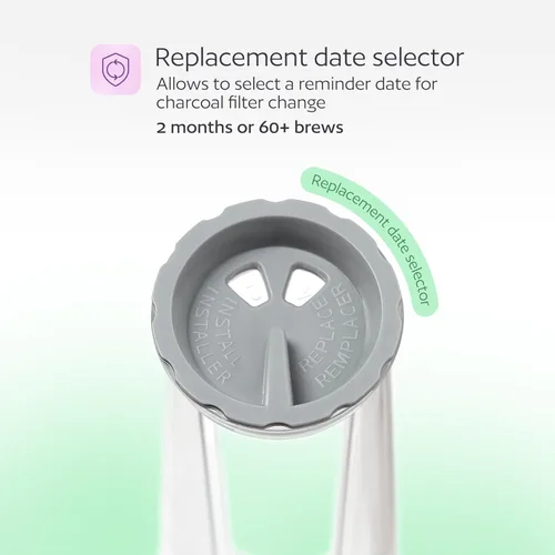 Miniatura 6 de Soporte para filtro de agua y 12 filtros de agua para Keurig K-Compact, K-Duo Hot & Iced, K-Duo, K-Duo Essentials, K-Latte - para uso en todas