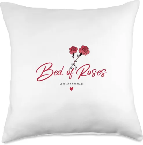 Miniatura 5 de El and Nic Bed of Roses - Almohada de podcast, 16 x 16 pulgadas, multicolor