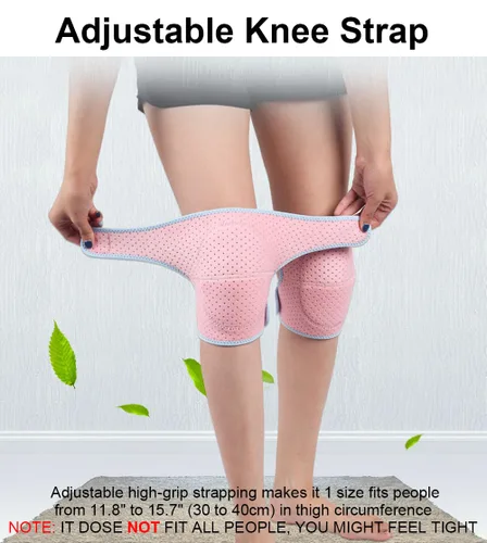 Miniatura 3 de SUJAYU Rodilleras para mujeres y hombres, rodilleras suaves para baile, voleibol, para mujeres y hombres, equipo de lucha, almohadilla de choque