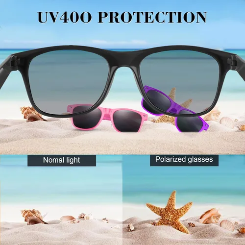 Miniatura 33 de FEPITO Paquete de 24 lentes de sol de fiesta a granel para regalos de fiesta de cumpleaños, rellenos de bolsas de golosinas para playa, piscina