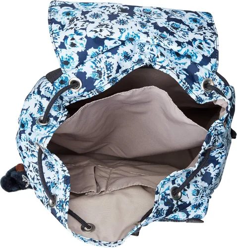 Miniatura 3 de Kipling Women's Keeper - Mochila pequeña, acolchada, correas ajustables, cierre de cordón, Rosas itinerantes, Mochila pequeña Keeper, acolchada