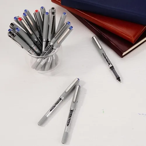 Miniatura 7 de EYEYE Bolígrafos Rollerball 1.0mm, Paquete de 12, 3 Colores, Bolígrafo de Punta Gruesa de Secado Rápido, Bolígrafos Rollerball de Tinta Líquida