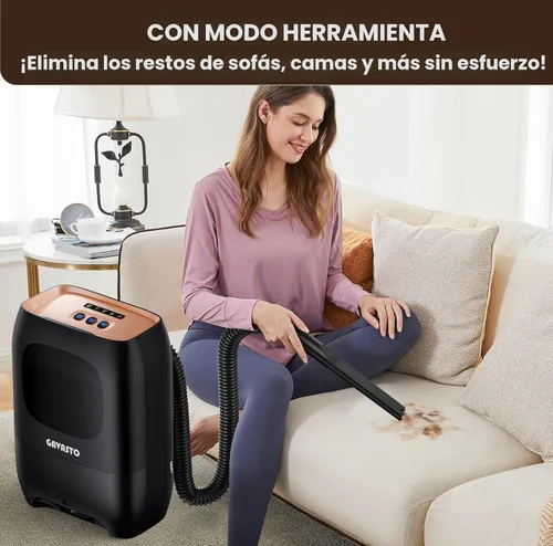 Miniatura 3 de GAVASTO Pro Aspiradora sin contacto con recogedor automático - Ultra rápida y potente - Ideal para barrer pelo de mascotas, comida, suciedad y Negro