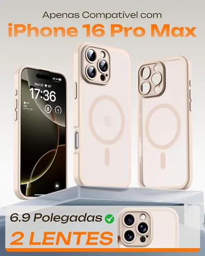 Miniatura 182 de TOCOL Funda para iPhone 11, compatible con Magsafe, protección completa de cámara, imanes integrados, protección contra caídas, funda translúcida