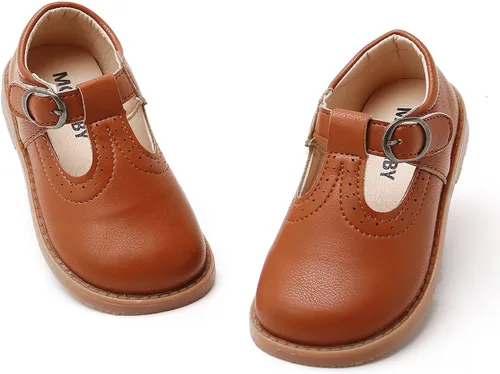 SOFMUO Zapatos Mary Jane para niña pequeña, zapatos de ballet con lazo para niñas, fiesta, escuela, boda, uniforme de princesa, zapatos de vestir