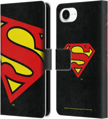 Miniatura 63 de Head Case Designs Funda de piel con licencia oficial de Superman DC Comics con logotipos negros y rojos compatible con Apple iPhone 11