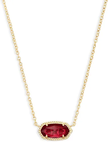 Miniatura 128 de Kendra Scott - Collar Elisa con dije para mujer, joyería de moda, chapado en oro de 14 quilates