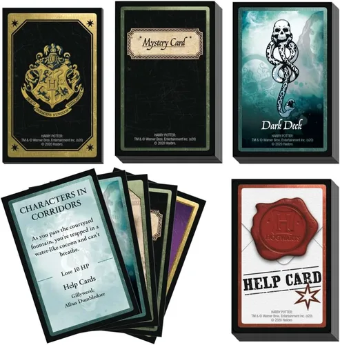 Miniatura 5 de Hasbro Gaming Clue: Wizarding World Harry Potter Edition Juego de mesa Juegos familiares para niños, adolescentes y adultos Juegos misteriosos