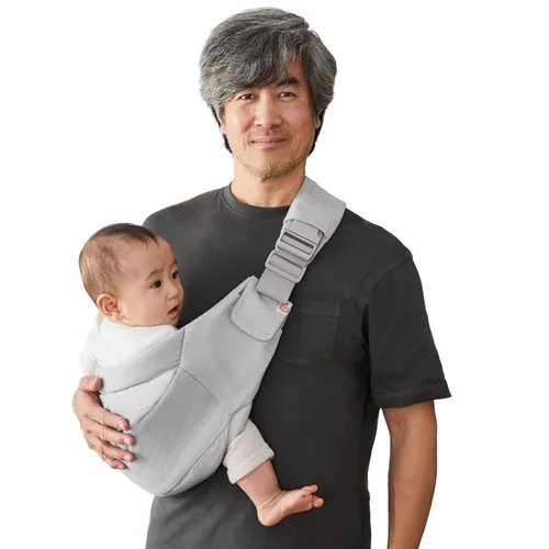 Miniatura 9 de Ergobaby Upsie Eslinga de Cadera – Portabebé Azul Medianoche – Eslinga Ajustable y Ligera para Niños Pequeños – Diseño Ergonómico y Transpirable