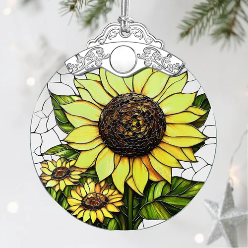 Miniatura 8 de Jocidea Adornos navideños de búho - Adornos festivos de vidrio manchado, adornos para árbol de Navidad, regalos de Navidad para amantes de los búhos