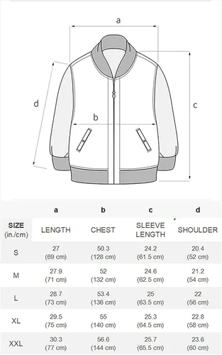 Miniatura 6 de Vamtac Vintage Hombres Motocicleta Bomber Varsity Chaquetas Gráfico Casual Flojo Hip-Hop Letterman Streetwear Uniformes, 01-Blanco