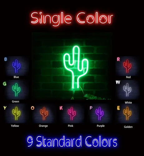 Miniatura 2 de AdvPro Cactus Flex Silicona LED Neon Sign - Azul - st16s32-fnu0038-b