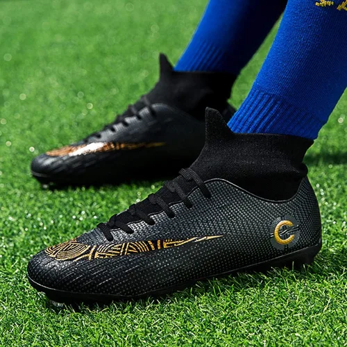 Miniatura 7 de LIAOCXF Botas de fútbol para hombre zapatos de fútbol profesionales zapatos de competiciónentrenamiento para niños