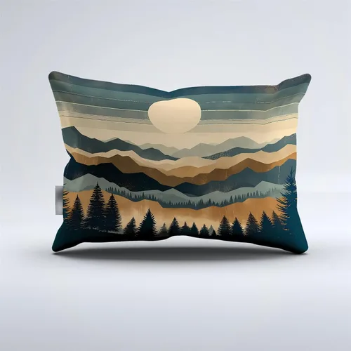 Miniatura 3 de REALIN Hawthorn Bedding - Juego de funda de edredón 3D, juego de cama de bosque japonés y río de montaña de 2/3/4 piezas, fundas de edredón