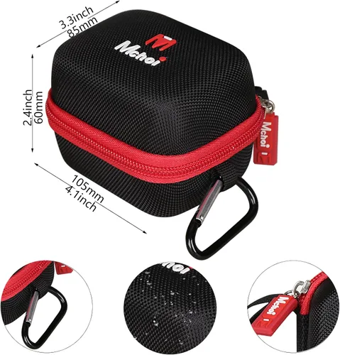 Miniatura 8 de Mchoi Funda GPS de golf adecuada para Bushnell Golf Phantom 2/3, para Swami KISS 2.0 Golf Handheld GPS Rangefinder, rojo, solo funda