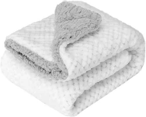 Miniatura 27 de Manta o manta mullida para bebé, suave, cálida y acogedora manta de vellón coral para niños pequeños, bebés o recién nacidos, para cuna, cochecito