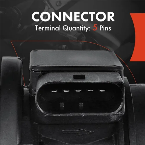 Miniatura 5 de A-Premium Conjunto de sensor de flujo de aire masivo [5 pines, 4 cilindros 1.8 L] MAF compatible con Mercedes-Benz W203 Series C230 2003 2004 2005