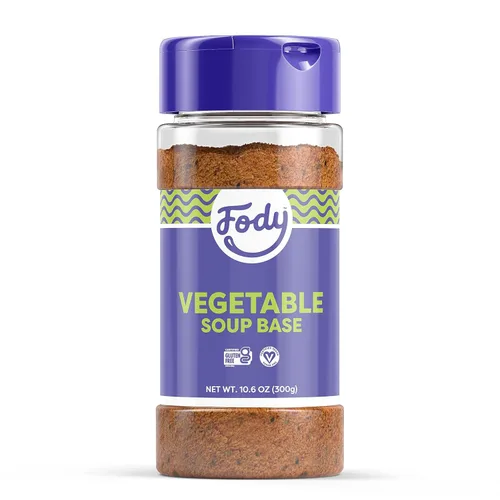 Miniatura 6 de Base y condimento para sopa de pollo Fody Foods, 10.6 oz, lista para usar, sin ajo ni cebolla, Certificado bajo en FODMAP, apto para intestino e