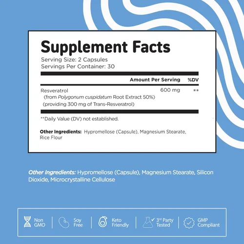Miniatura 7 de Vital Vitamins Complejo de colágeno múltiple Plus cápsulas + cápsulas de resveratrol