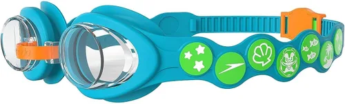 Speedo Gafas de natación unisex para niños (azul/verde)