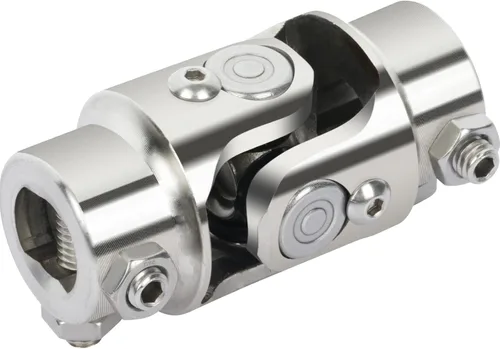 Miniatura 12 de CCIYU 3/4" Redonda X 1" DD Universales Juntas en U de Dirección Negras de 35 Grados 83mm Negro