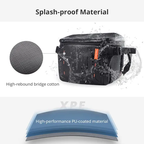 Miniatura 4 de PGYTECH OneMo - Mochila para cámara tipo Sling de 11L-13L, bolsa de hombro para cámara impermeable para fotógrafos de viaje, bolsa para cámara DSLR