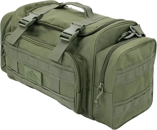 APRILBAY AB Tactical Series Duffle Bag Gym Travel Senderismo y Trekking Bolsa de deportes Bolsa de caza y pesca, Verde oscuro, Bolsa de lona para