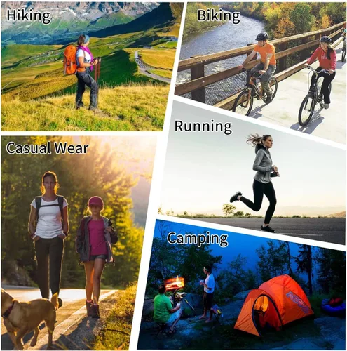Miniatura 6 de Pantalones deportivos tipo cargo ligeros para mujer, de secado rápido, UPF50+, pantalones deportivos casuales de entrenamiento al aire libre