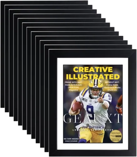Miniatura 16 de Creative Picture Frames - Marco de fotos para revistas Sports Illustrated, de 8 x 10.5 pulgadas, adecuado para ediciones de coleccionista